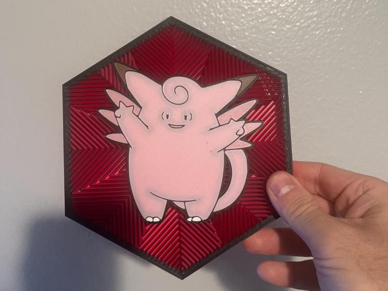 36 Clefable Hex Art