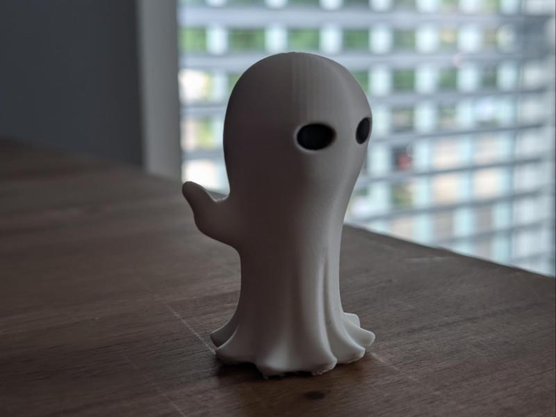 Waving Ghost Figurine