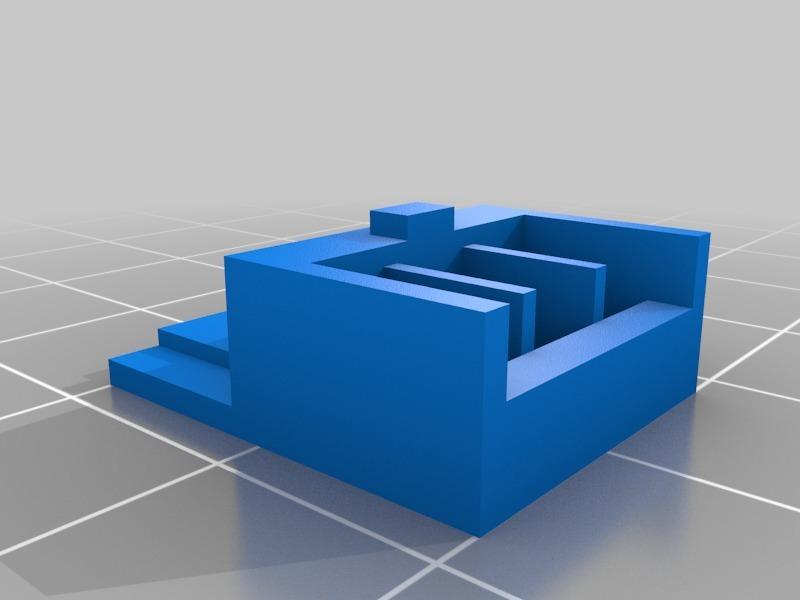 Printable 4-pin male FDD power plug