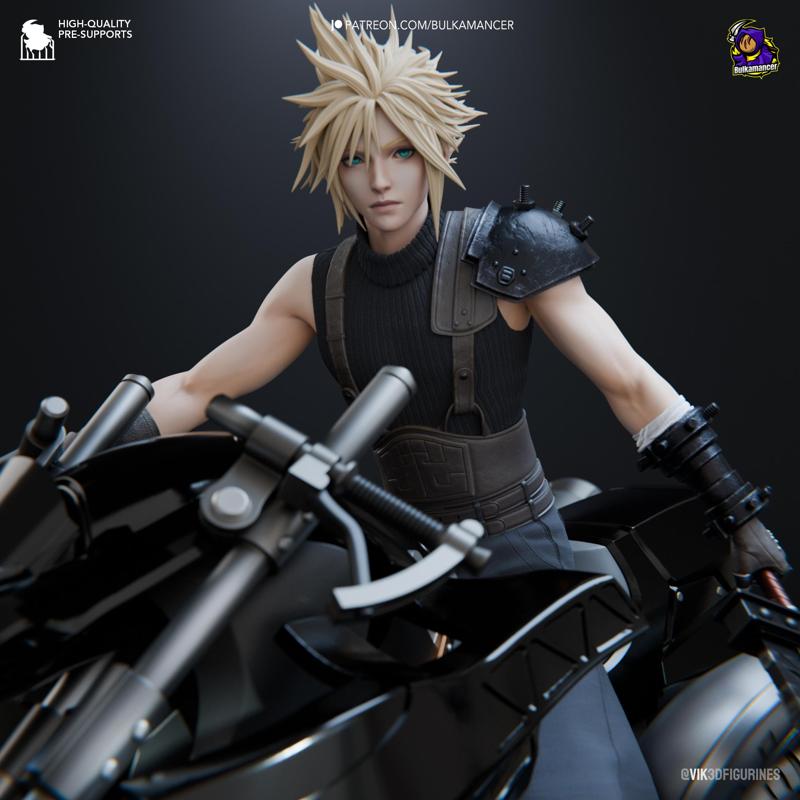 Cloud Strife on Hardy-Daytona | Final Fantasy VII | 213mm