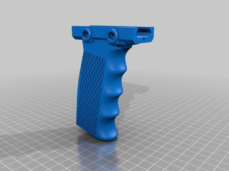 Picatinny Rail Female Diamond Grip