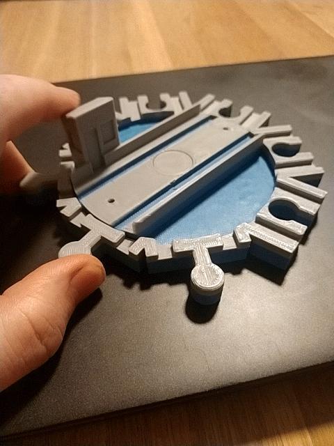 Turntable for Wooden Train Tracks   