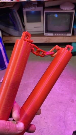 Print in Place Nunchucks   