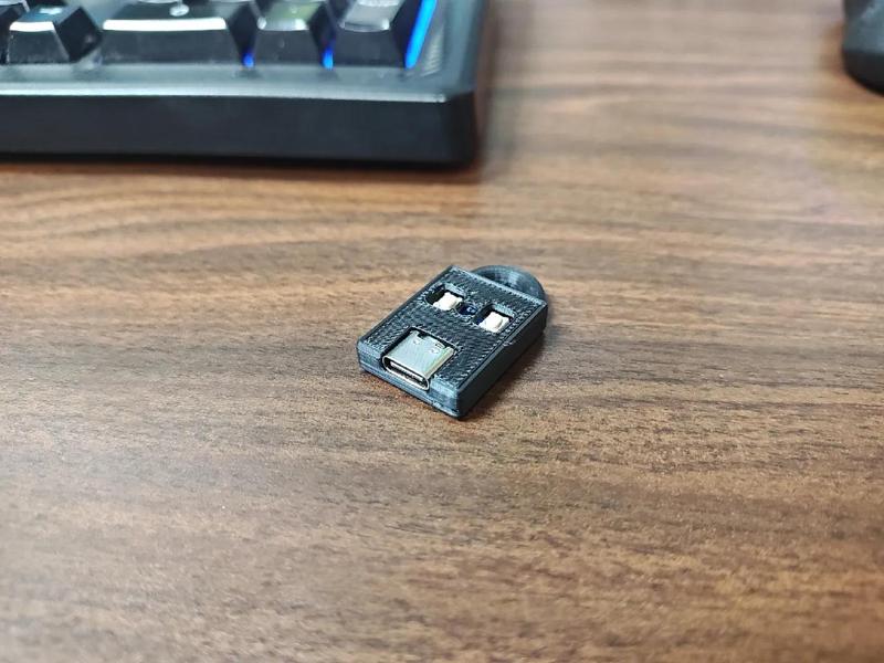 Waveshare RP2040-Zero Super Slim Keyring   