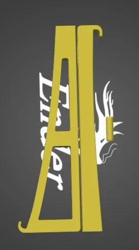 PS5 Digital Horizontal Stand 150 mm rotated   