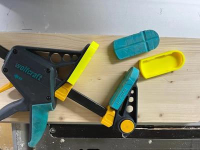 Wolfcraft Einhandzwinge Pro L Spannbacke   