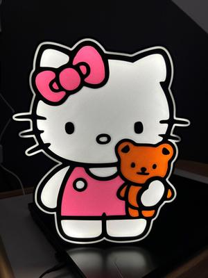 Hello Kitty LED ligh box