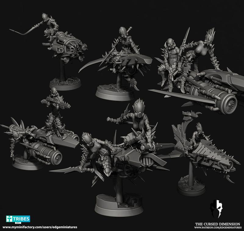 Space Bikers - Cursed Elves