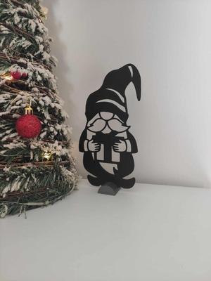 Santa claus with present