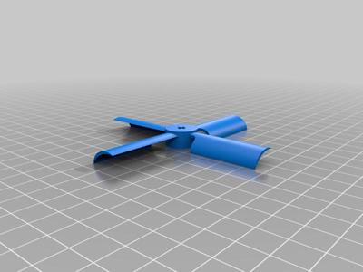 lego fan with technic axle hole