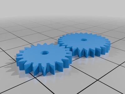 Philips 4407 Counter Gear Set