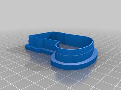 stocking cookie cutter