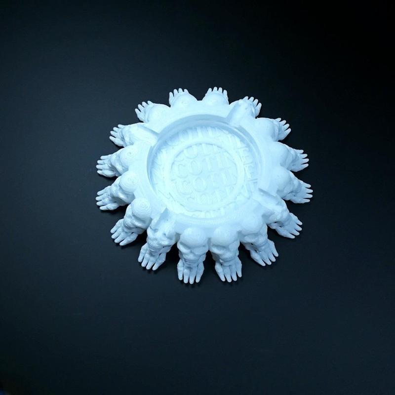 NICOTINE DEATH ASHTRAY