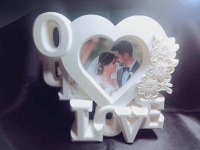 Valentine Picture Frame   