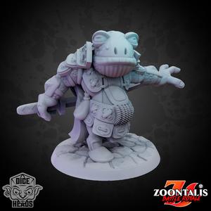 Frog Samurai (presupported included)