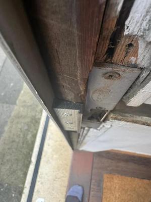 Door anti intrusion (card / xray) plate   