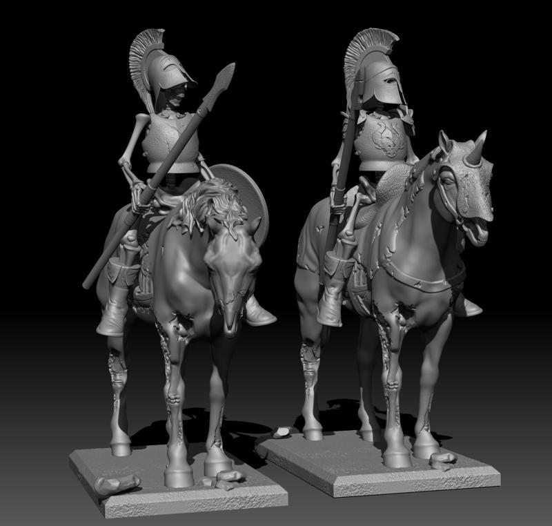Skeleton cavalry