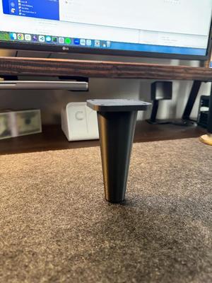 5" Desk Shelf Legs   