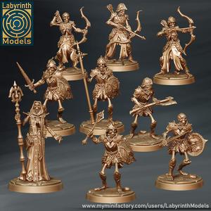 Skeletons Set - 32mm scale