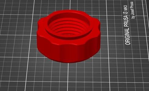 nut for rifle vise - more clearance