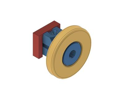 AEG dishwasher lower basket wheel and hub