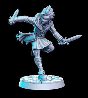 Spike - 2 daggers adventurer - 32mm - DnD