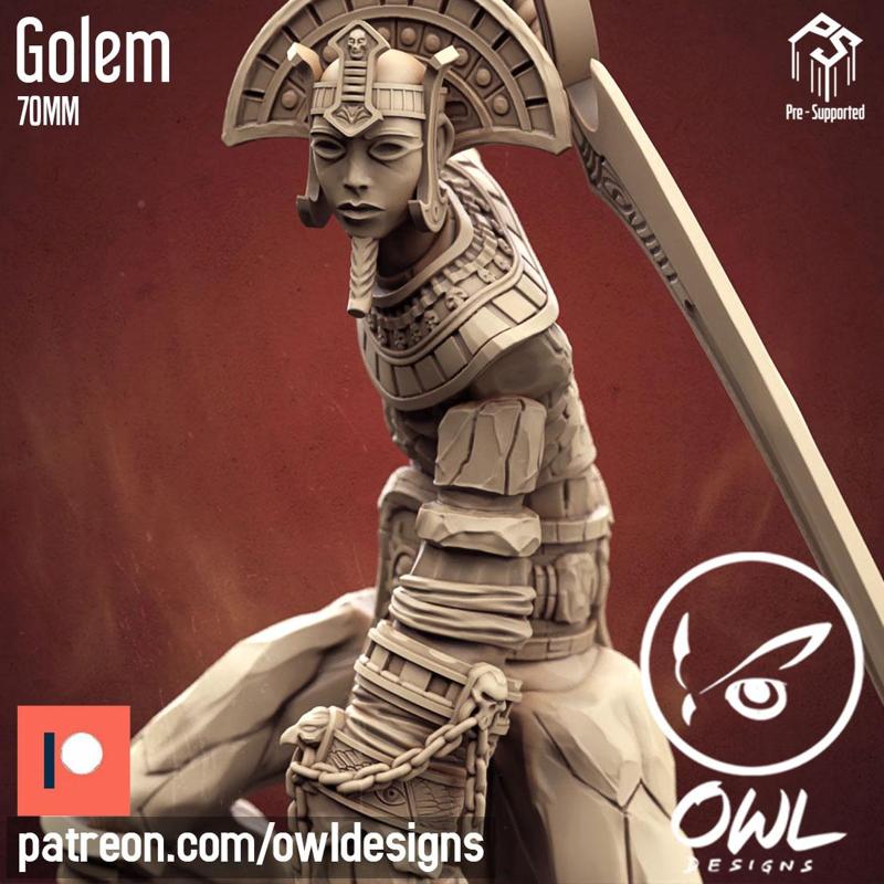 Egyptian Golem