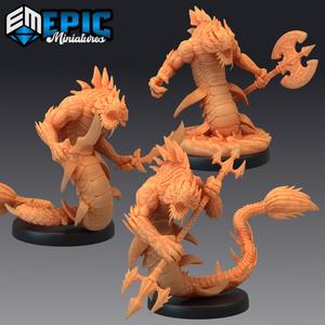 Ocean Naga Set / Underwater Encounter / Sea & Water Creature