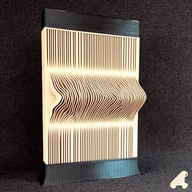 SCULPTURE « ONDE » : Décoration d’intérieure   