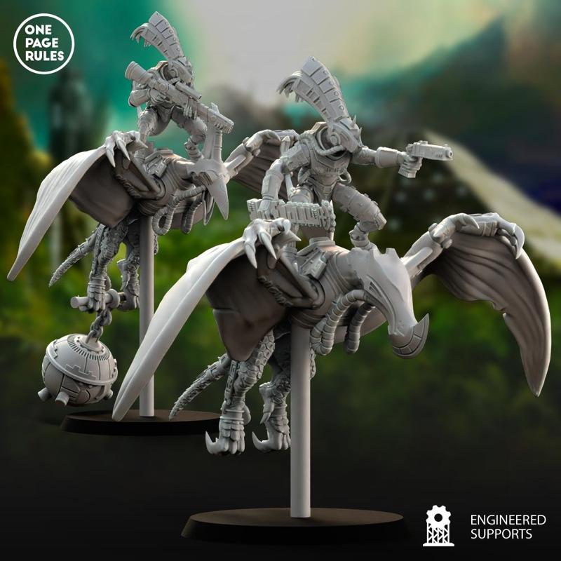 Gecko Champion Rider (Chief) - Saurian Starhost