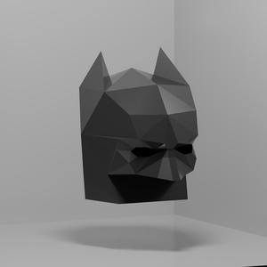 Batman Mask Low Poly