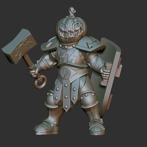 pumpkin knight