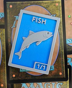 MTG Fish Token