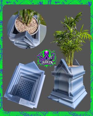 Tombstone planters