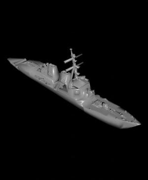 1/1250 Scale Arleigh Burke Flight IIa class destroyer.stl