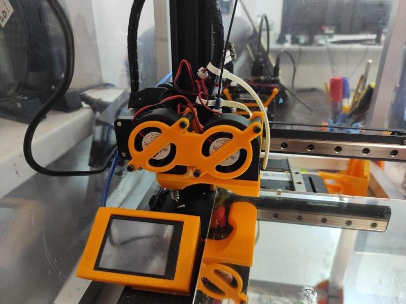 Kingroon KP3S - Biqu H2 Extruder Сarriage