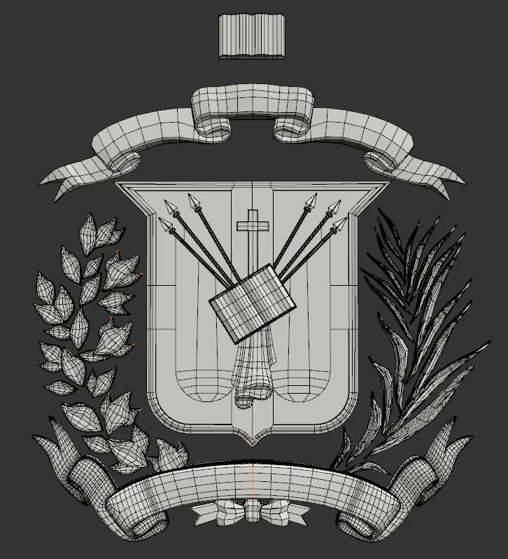 Escudo de la República Dominicana   