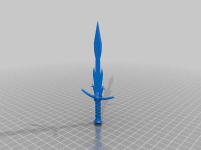 DND MINI chuthulu Sword
