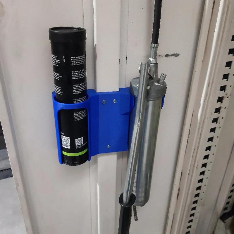 Fettpresse und Kartuschen halter   