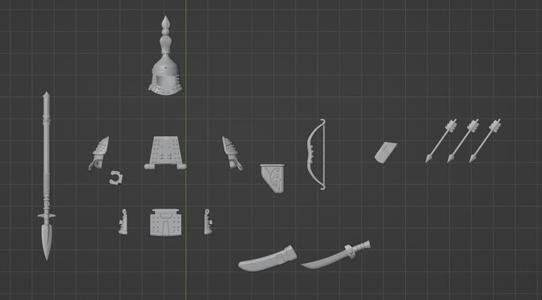 Spear for custom lego weapons