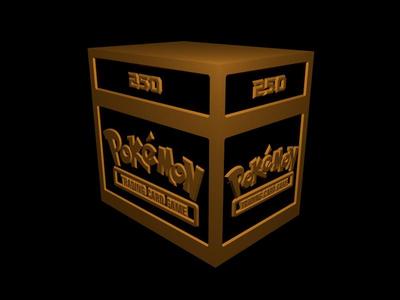 Pokemon Card Box V2 - Non Sleeved - 250 Cards
