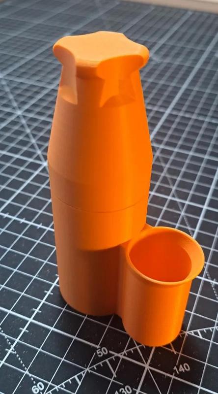 Seconds glue case with silica gel   