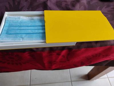 Slide box 2x masks (without holders)