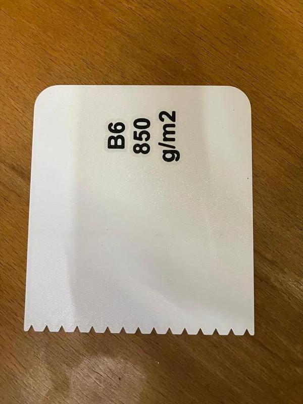 Bauwerk Zahnspachtel   