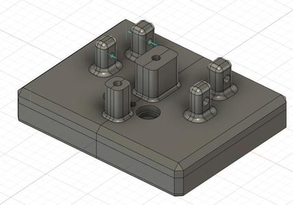 CW Paddle modified base (remix from EA7HVO)