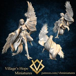 Half bird dancer / harpy dancer / bard