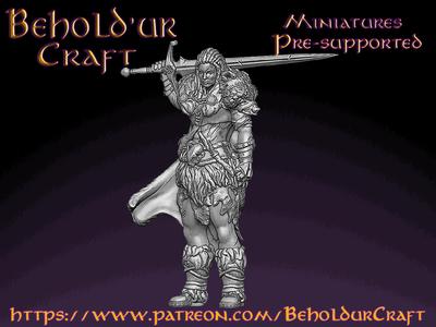 Reah the Goliath Barbarian