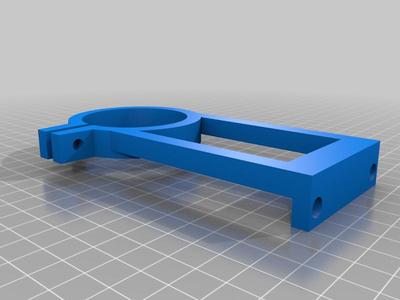 X Carve Rear Dust Shoe and z Prove Mount  