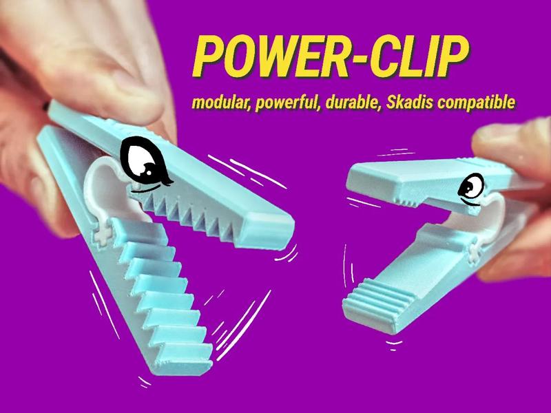 Power-Clip (Skadis compatible)   