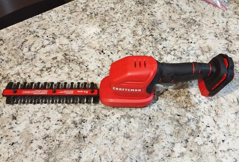 Craftsman V20 8-inch Hedge Trimmer Shim Plate To Reduce Slop (CMCSS800)